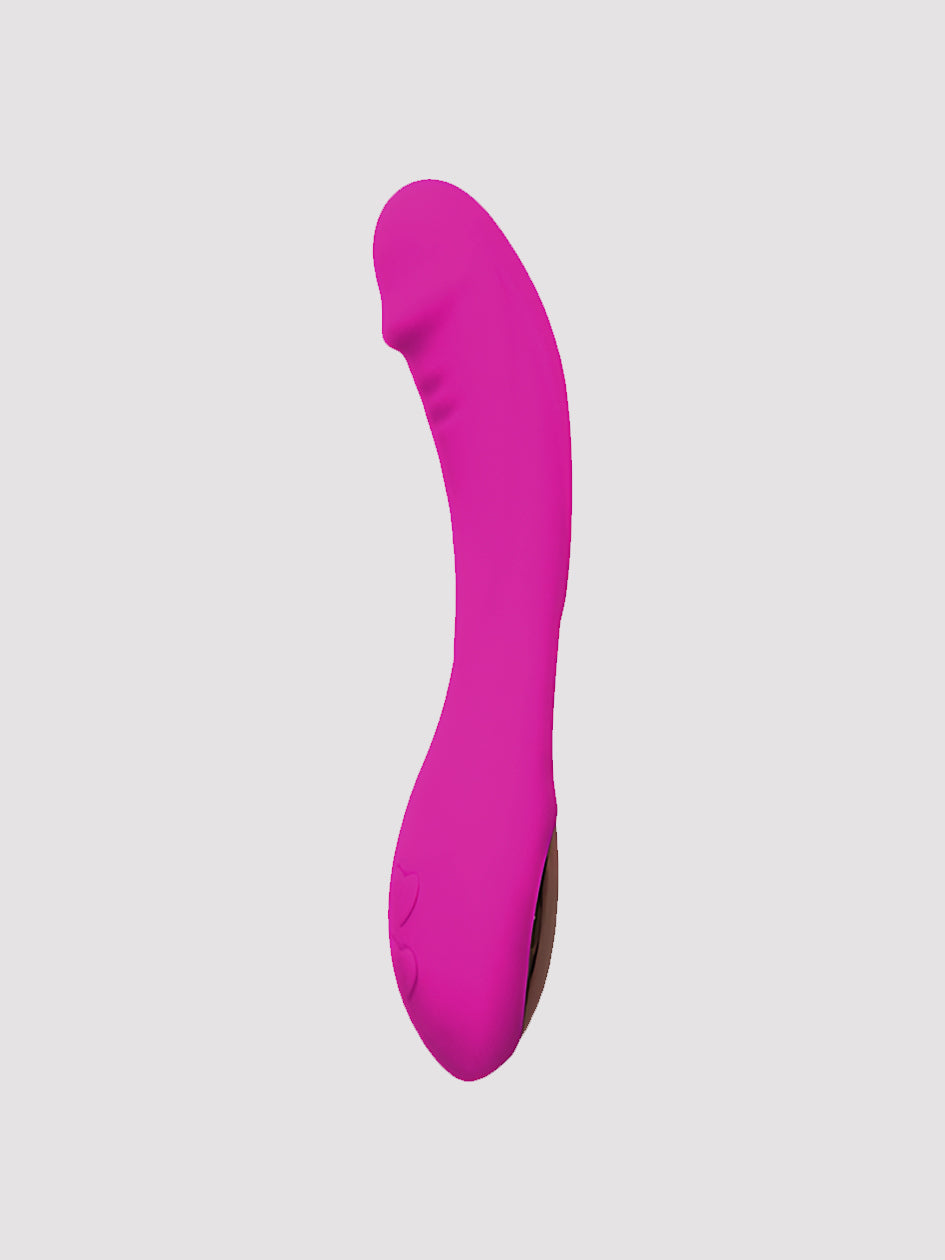 Powerful silicone massage wand with multi-speed rumbling vibrations.