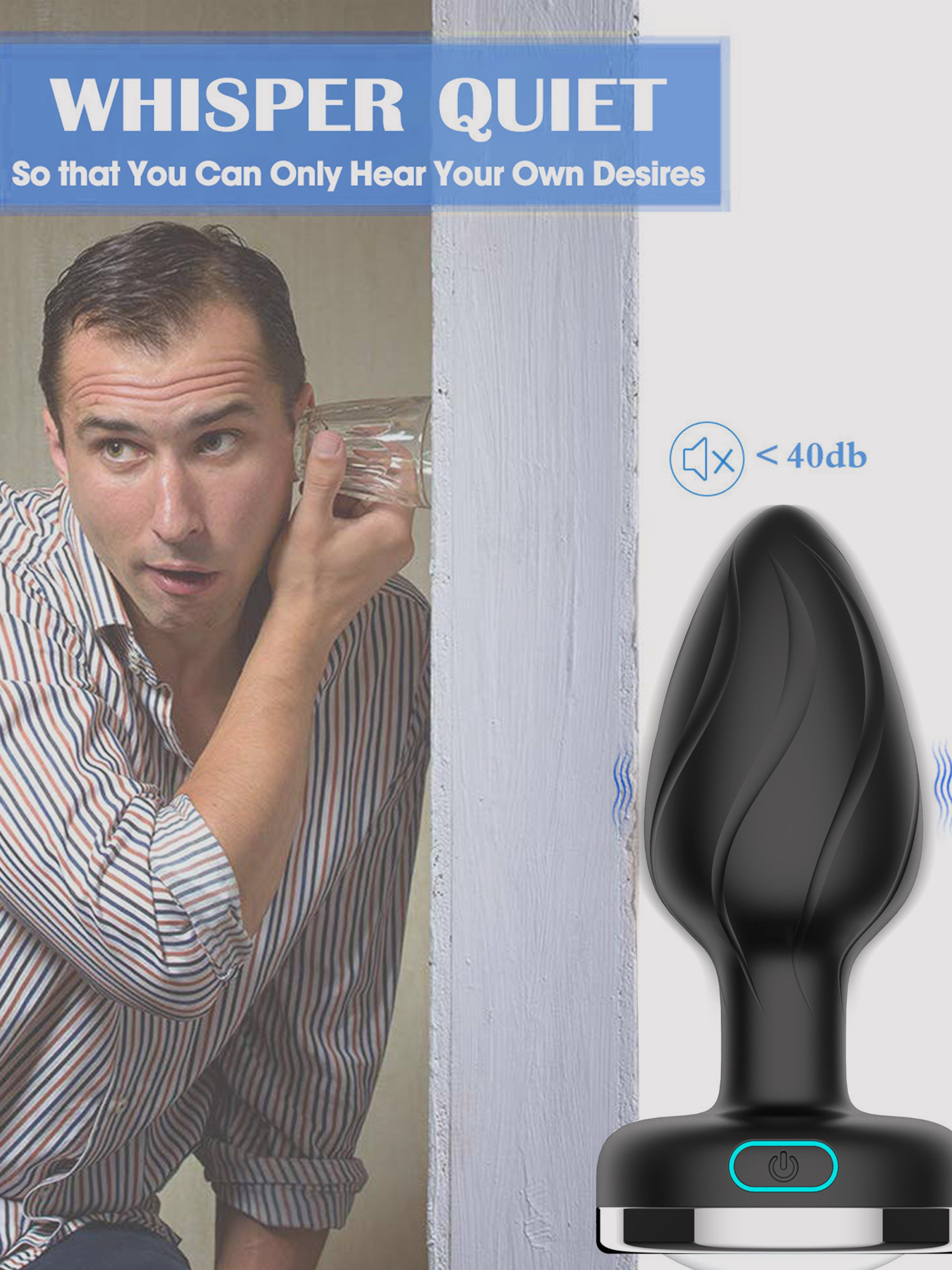 LED Remote Prostate Massager
