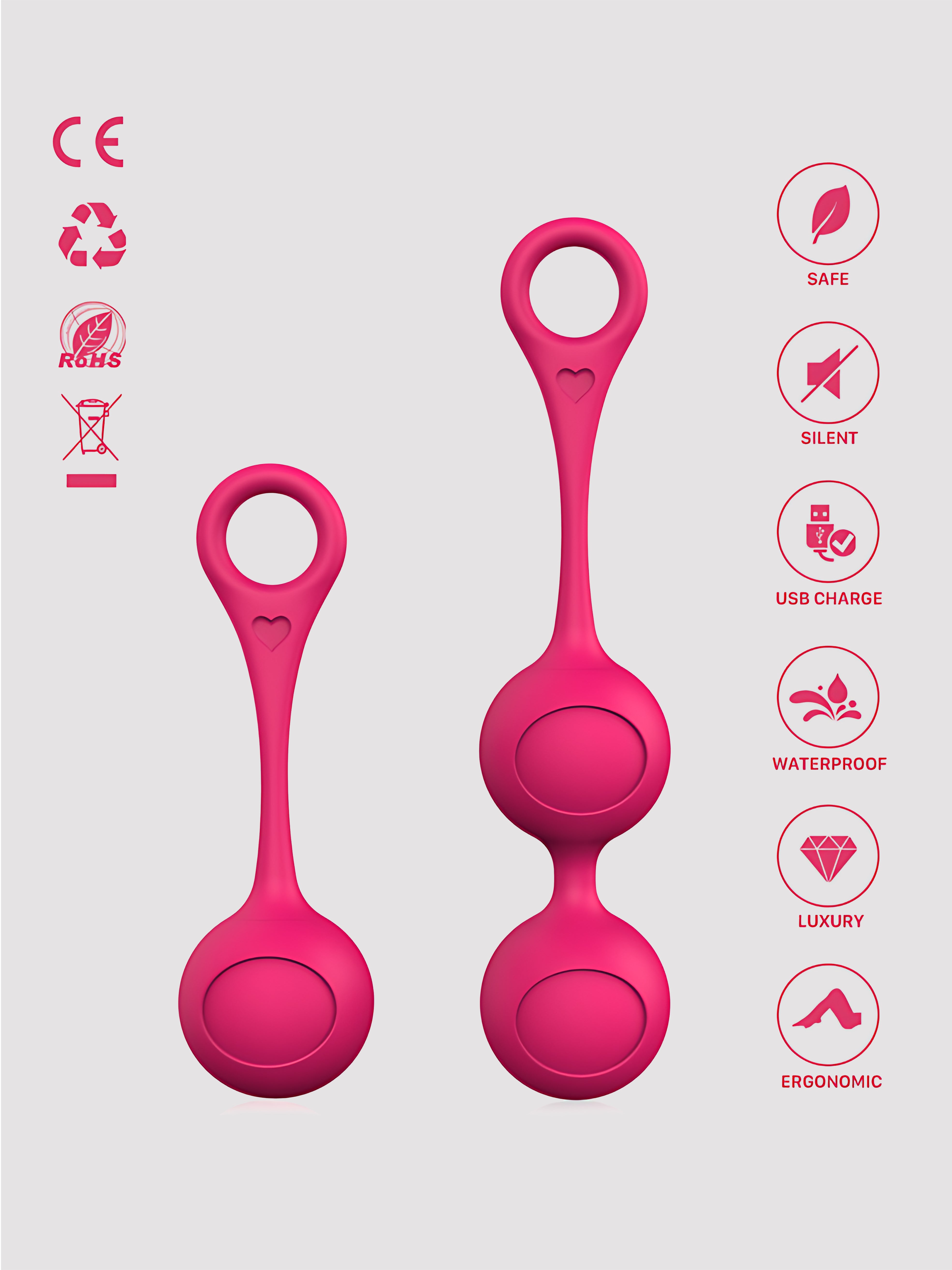 Silicone Kegel Training Balls