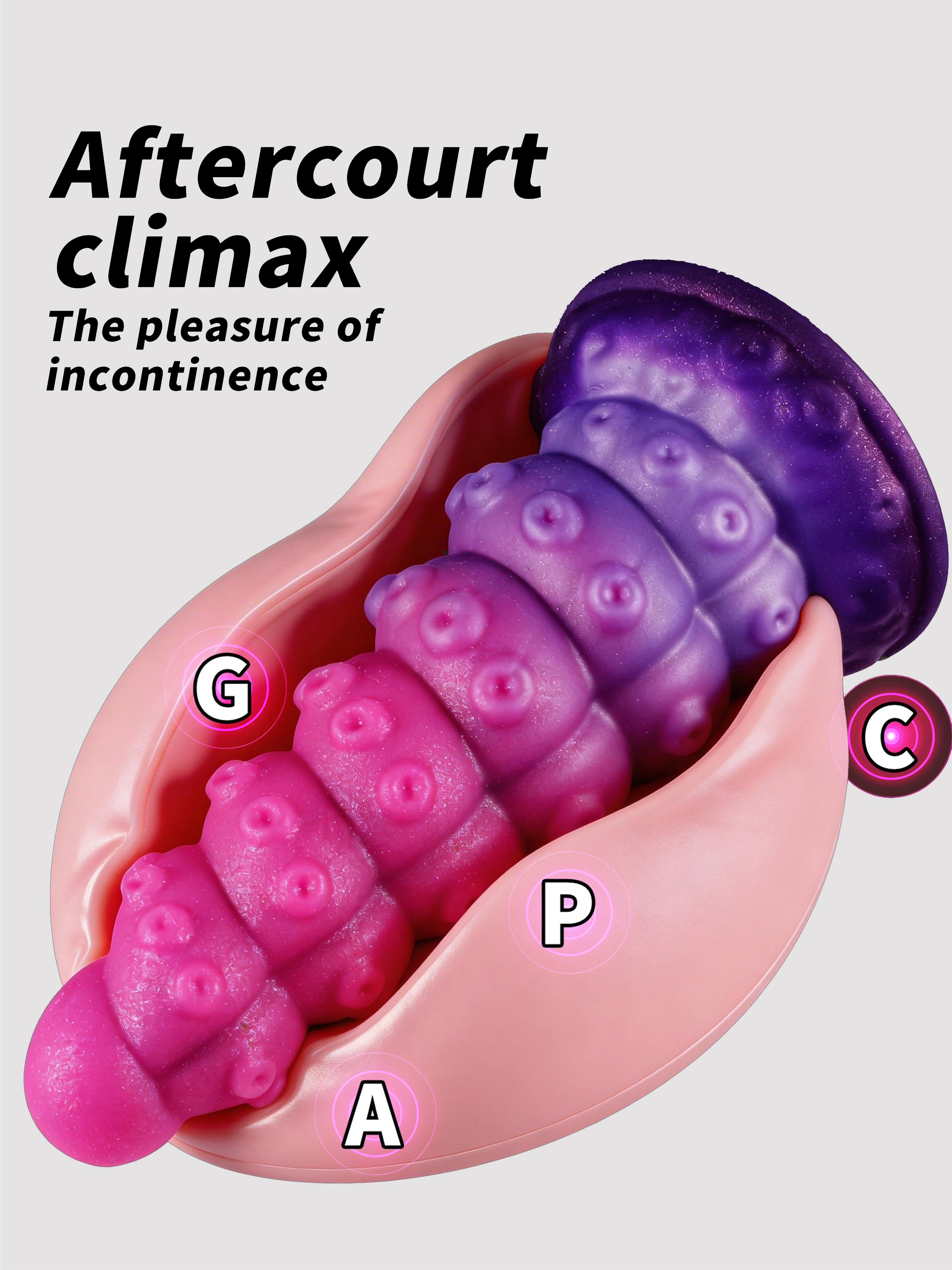 Spiral Anal Plug Wearable Vibrator
