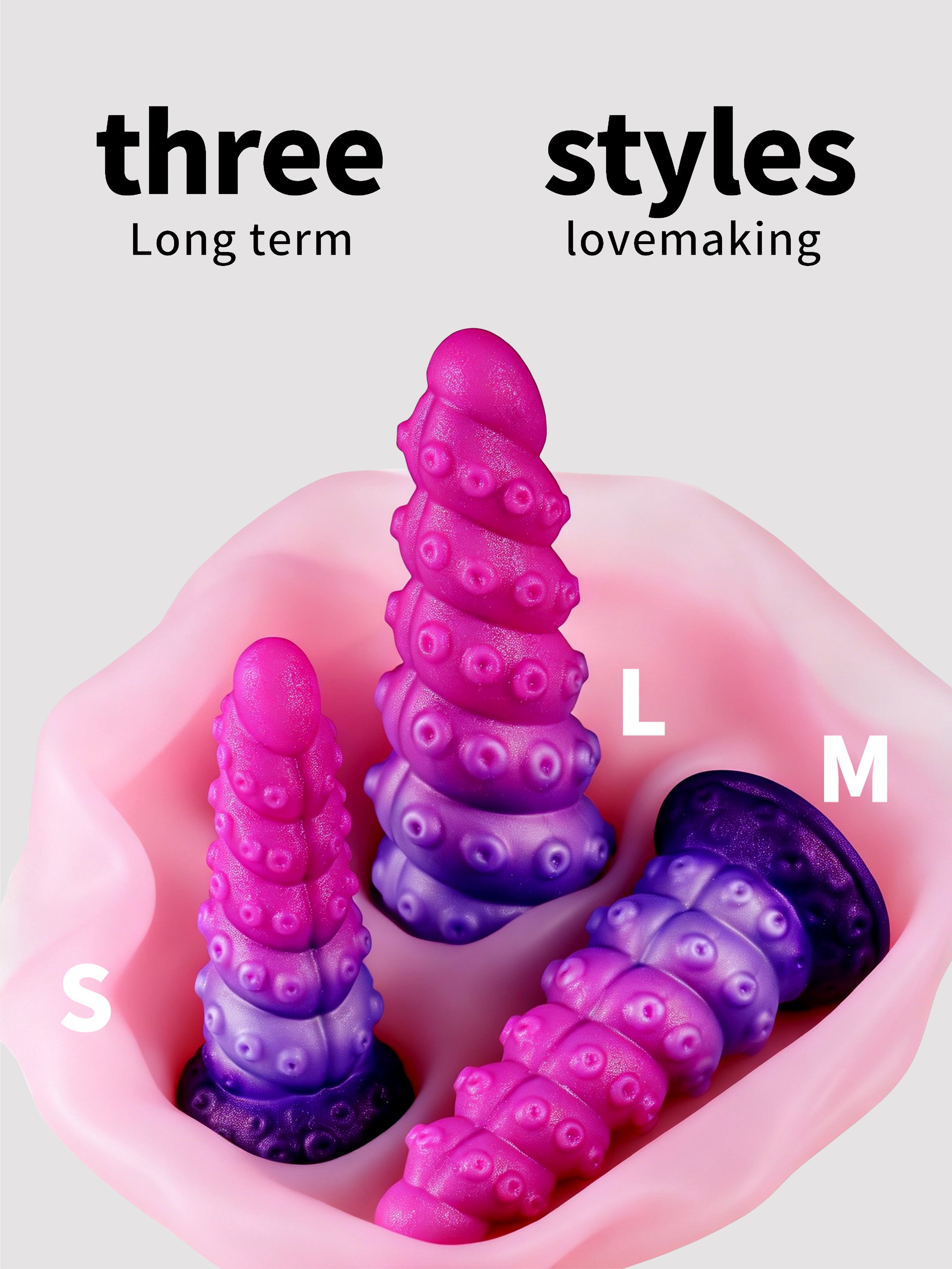 Spiral Anal Plug Wearable Vibrator