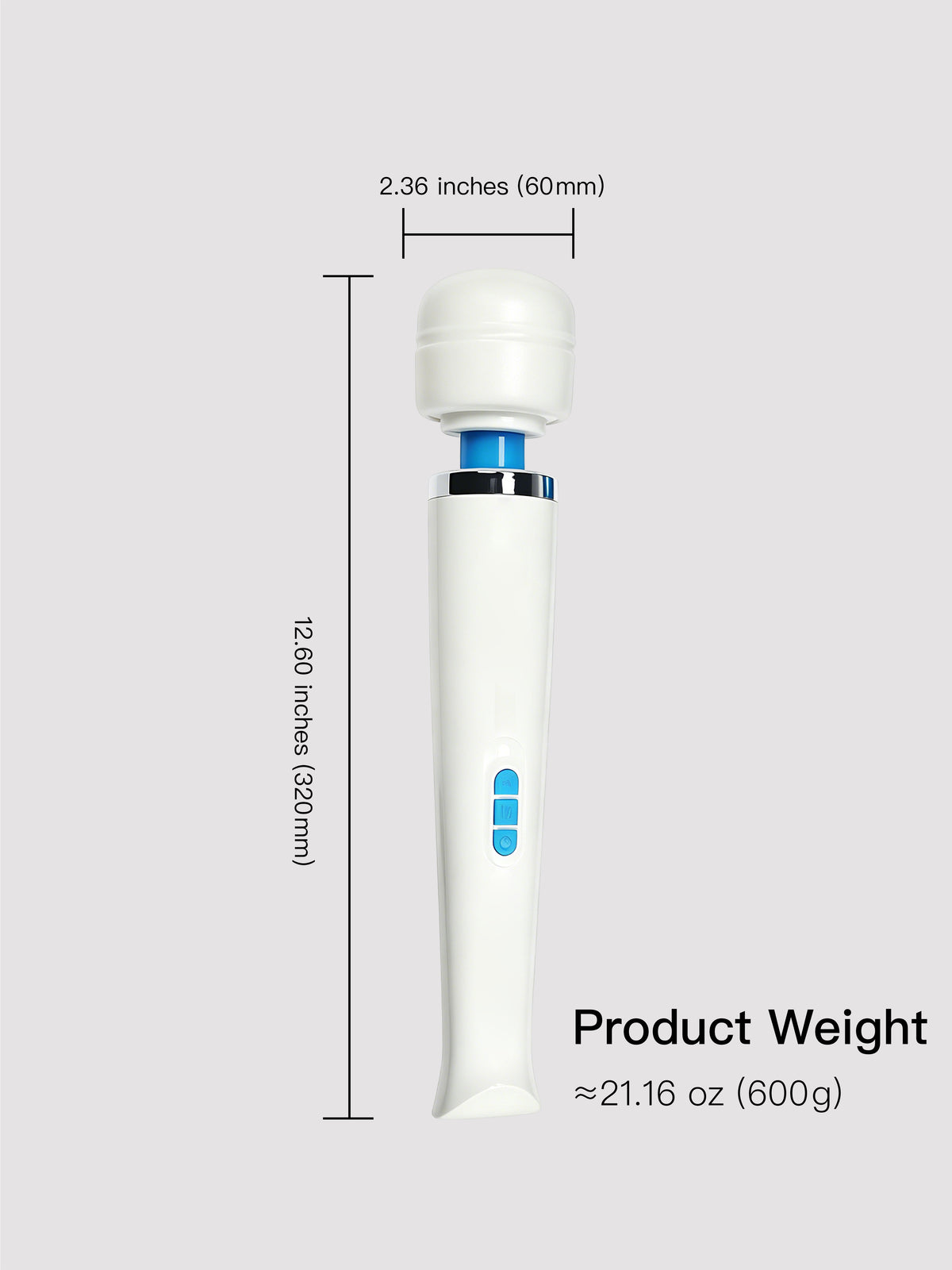 Rechargeable Extra Powerful Wand Vibrator