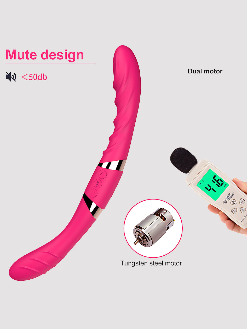 Double-Ended Silicone Vibrator