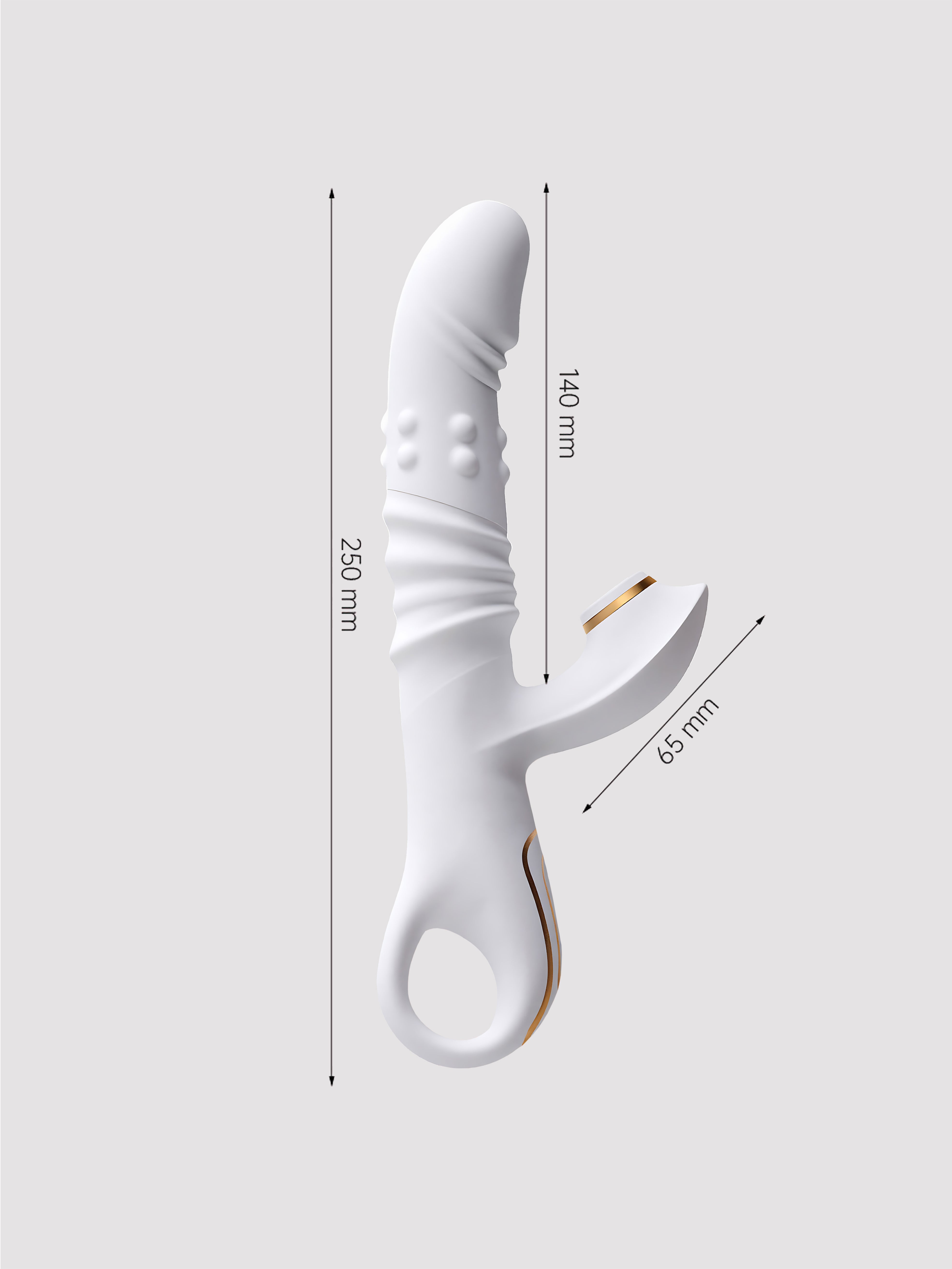 Heated Telescopic Suction Vibrator