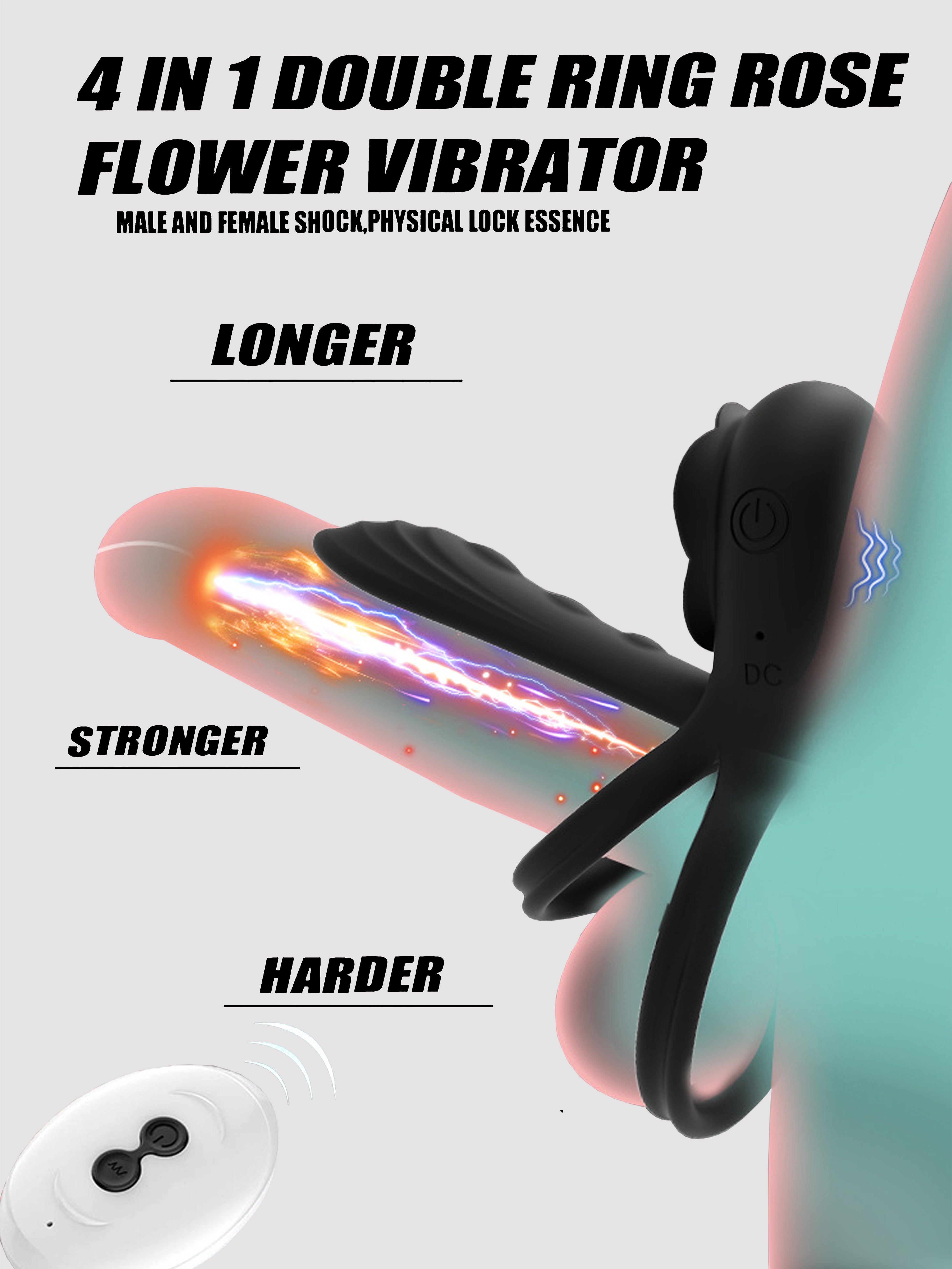 App-Controlled Vibrating Rose Ring
